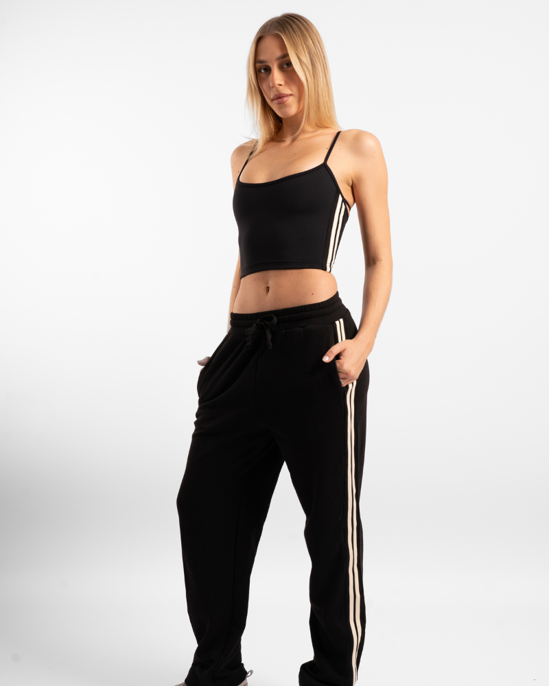 Seren Tank - Black/Off-White