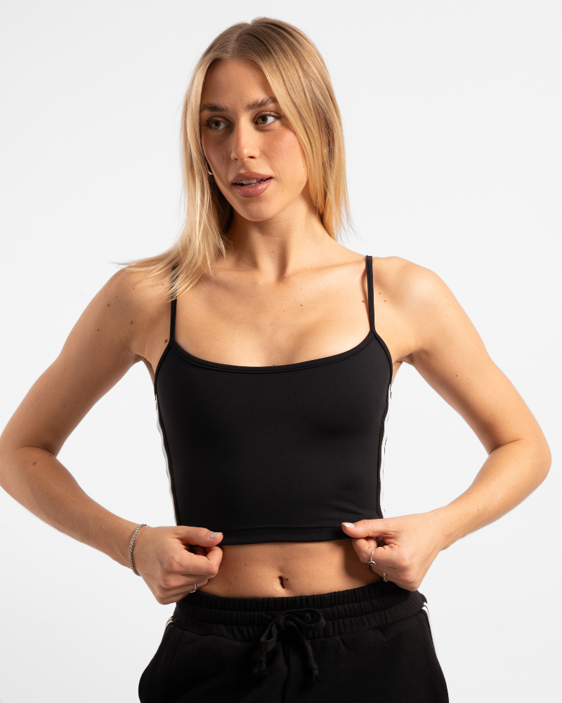 Seren Tank - Black/Off-White